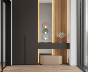 Керамогранит Laparet Wood Canarium Almond Stripes structure matt carving рект. (60х120)